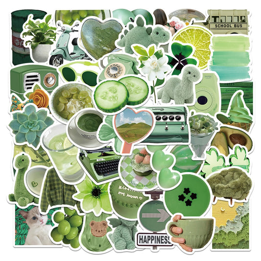 Mixed VSCO Green Stickers - thatgirl22